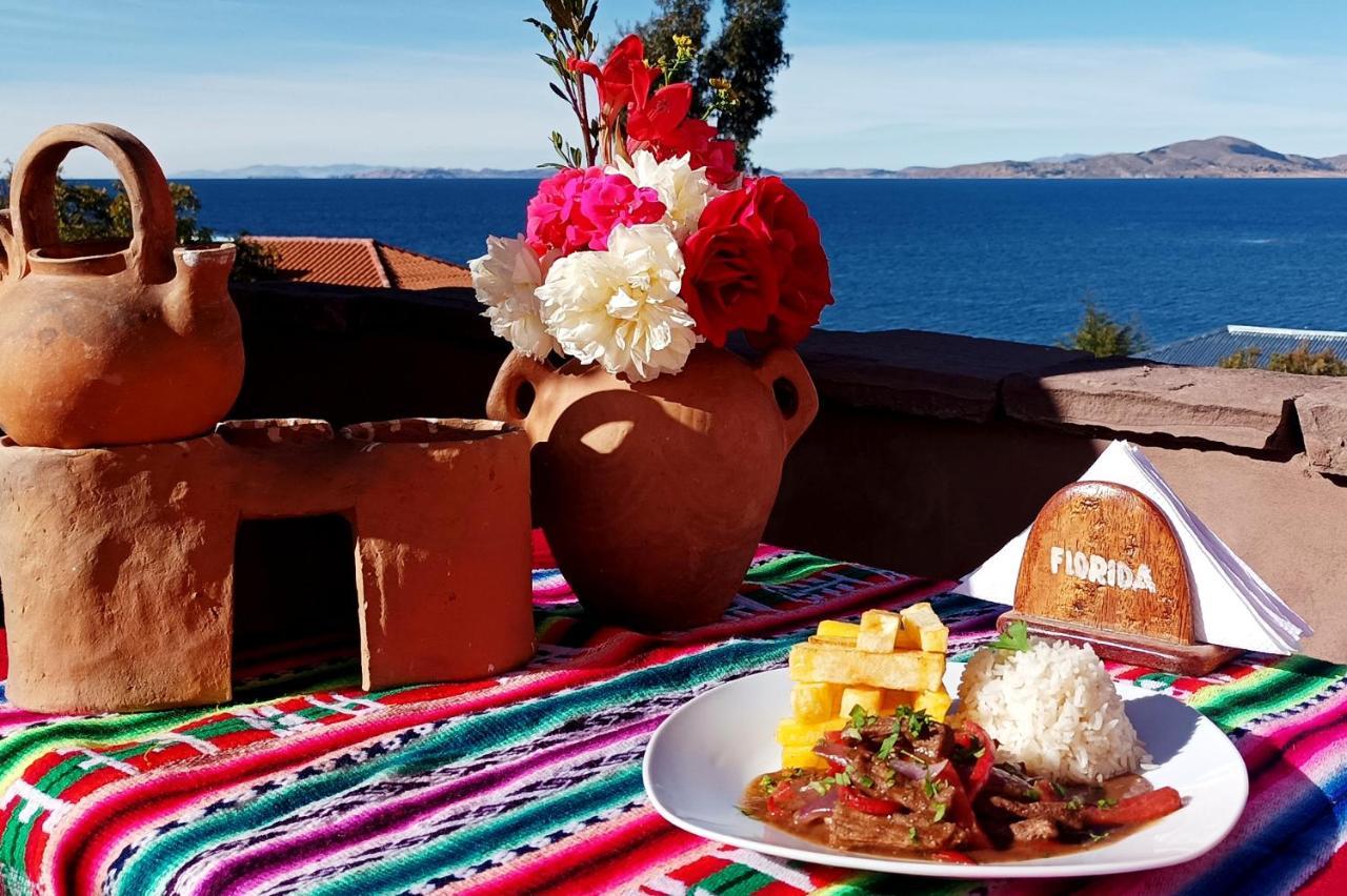 Hospedaje Rural La Florida en Llachon, Titicaca Puno Exterior foto
